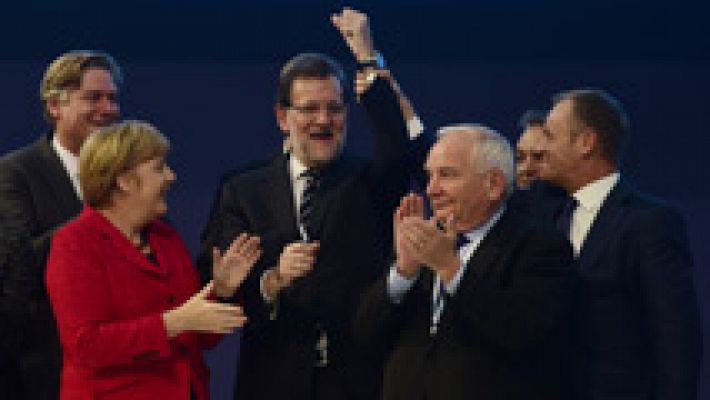 Telediario 1 - Rajoy: "No somos el refresco de moda ni una vieja idea con disfraz de nueva"