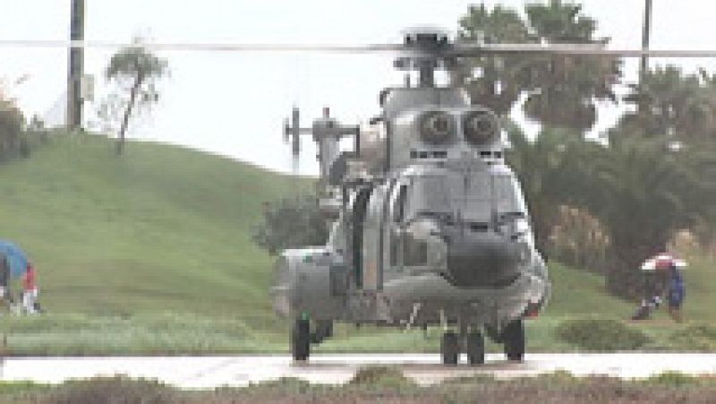 Cae al mar un helicóptero del Ejército del Aire a 280 millas de Gran Canaria | Ver