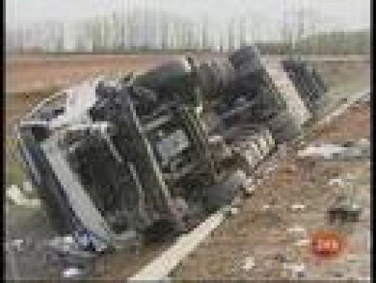 6 muertos en accidente en Palencia