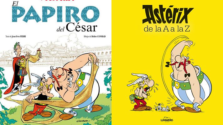 La 2 Noticias - Dos nuevos títulos de Astérix: 'El papiro del César' y 'Astérix de la A a la Z'
