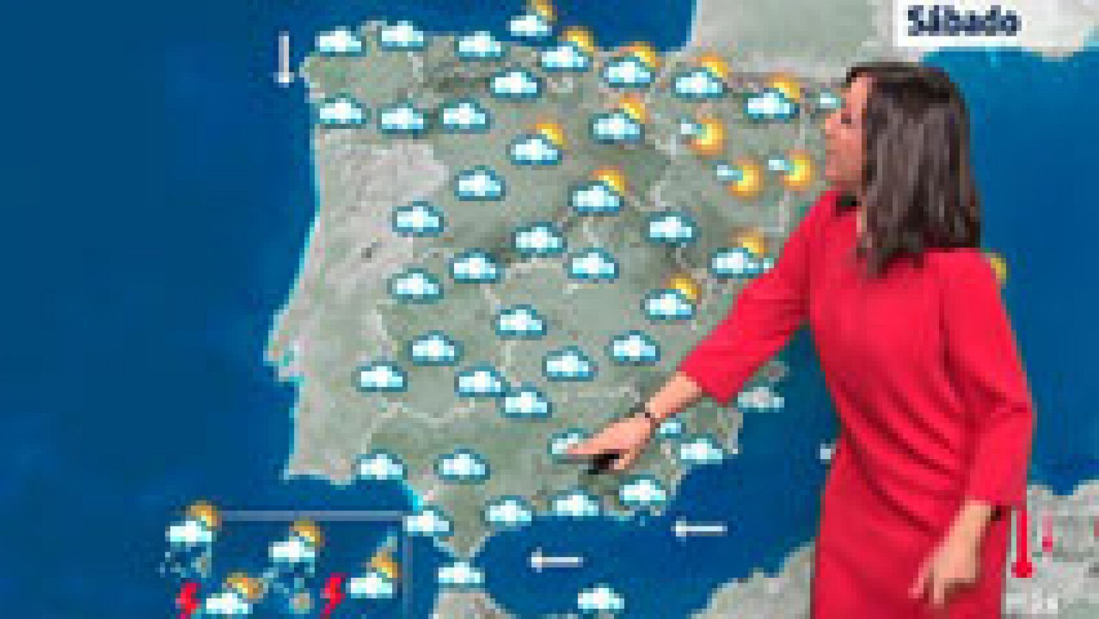 El tiempo: Lluvias localmente fuertes en Canarias | RTVE Play