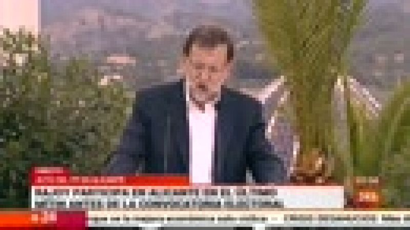 Rajoy: "Si acertamos la próxima legislatura puede ser la mejor de nuestra democracia"