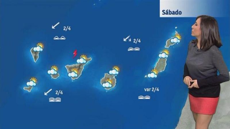 El tiempo en Canarias - 24/10/2015 