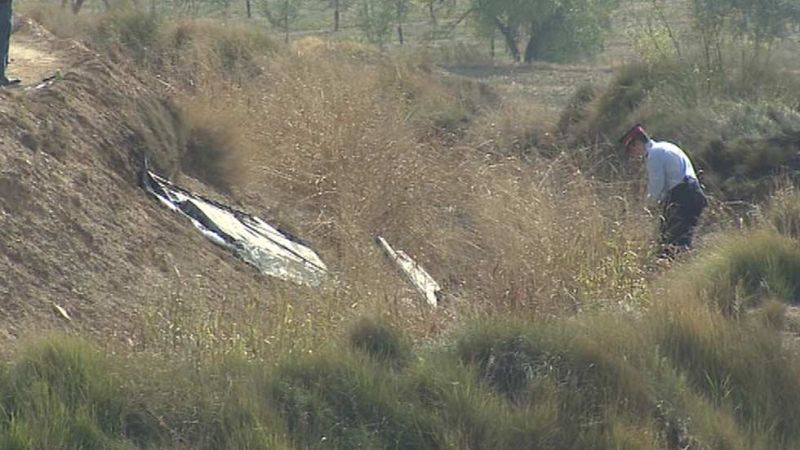 Dos muertos al estrellarse su ultraligero en un aeródromo de Mollerusa, en Lleida