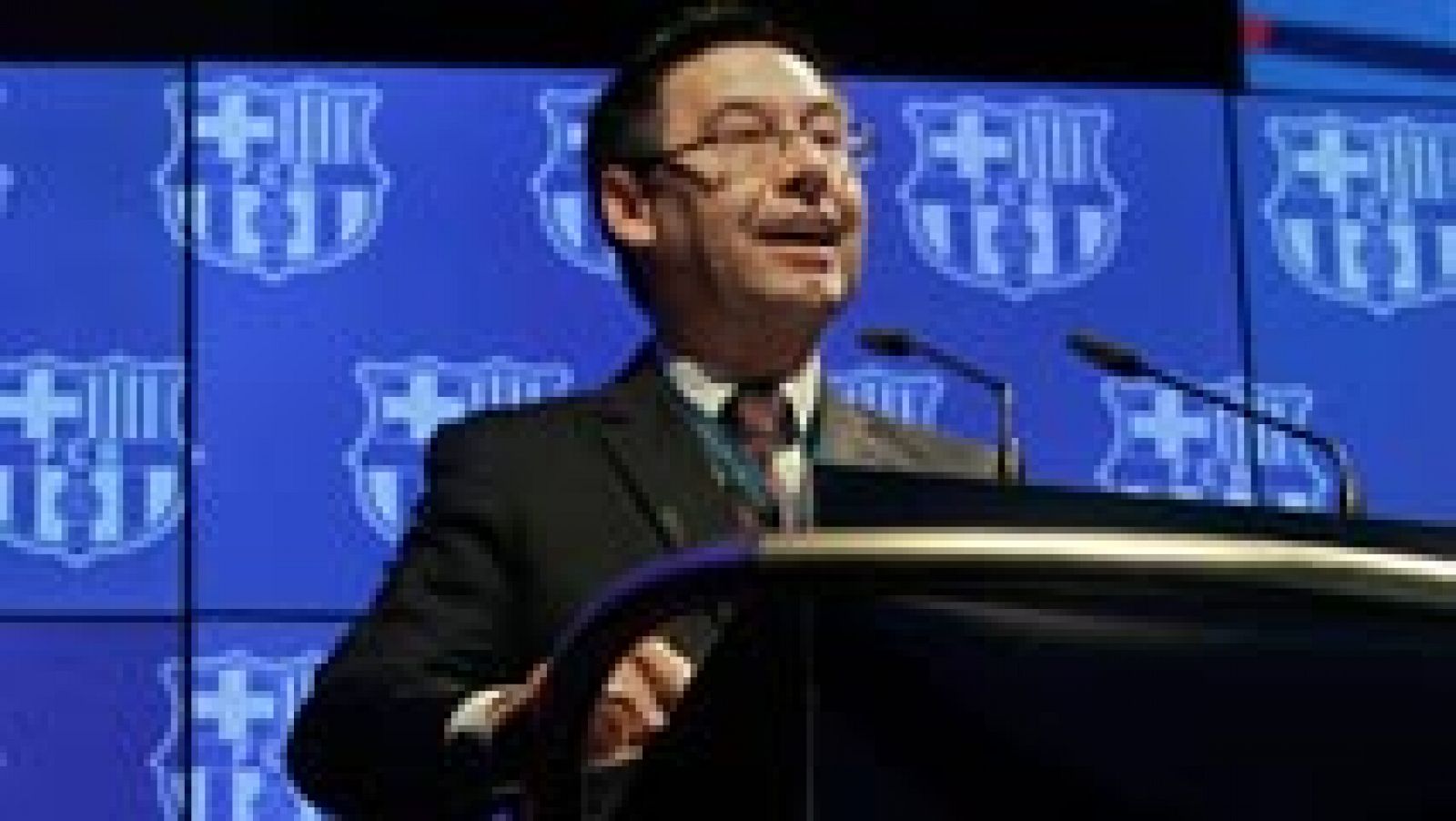 Telediario 1: Bartomeu: "La UEFA está sancionando el derecho a libertad de expresión" | RTVE Play