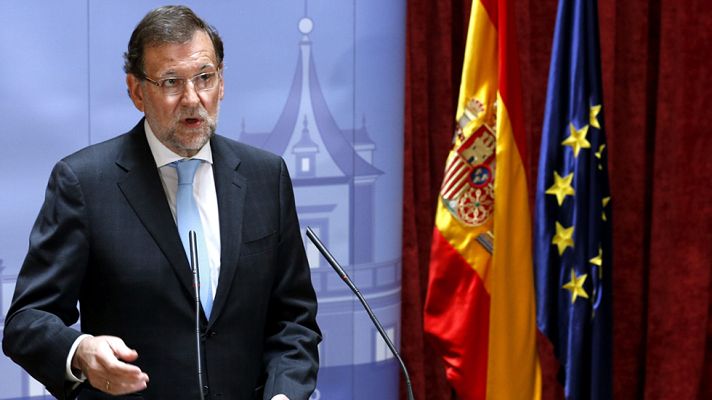 Telediario 1 - Reunión extraordinaria del Consejo de Ministros para convocar las elecciones