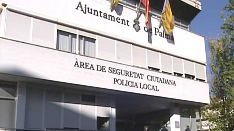 Nueve policías locales de Palma, detenidos por su presunta relación en una trama de corrupción