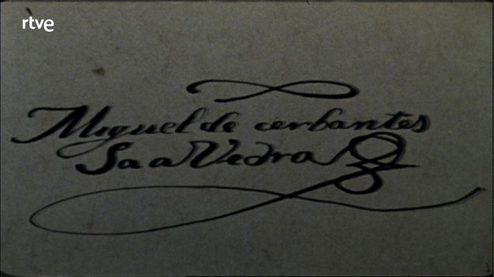 Archivo TVE - Cabecera de 'Cervantes'