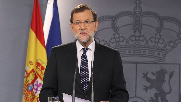 Rajoy asegura que la declaración de Junts pel Sí y la CUP para la independencia "no va a surtir efecto alguno"
