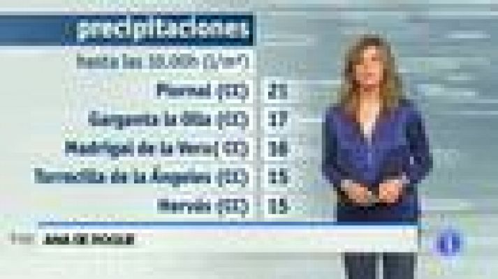 Noticias de Extremadura - El tiempo en Extremadura - 27/10/15
