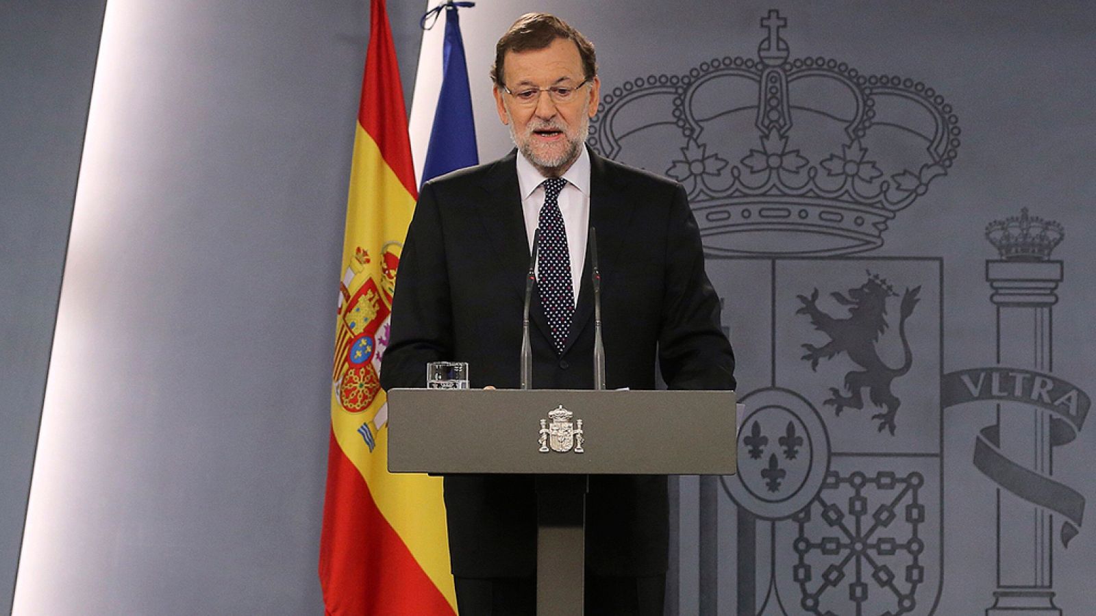 Rajoy "garantiza" que la resolución de independencia en Cataluña de JxSí y la CUP "no tendrá efecto alguno"