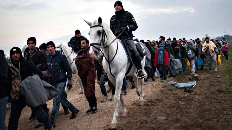 Los refugiados siguen llegando a Europa a través del Mediterráneo y ya son 700.000 en lo que va de año