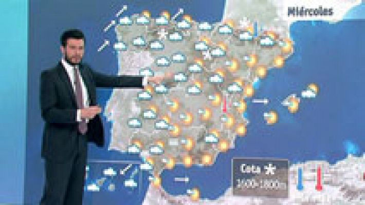 El tiempo - Las lluvias persistentes y los fuetes vientos ponen en alerta a la costa gallega