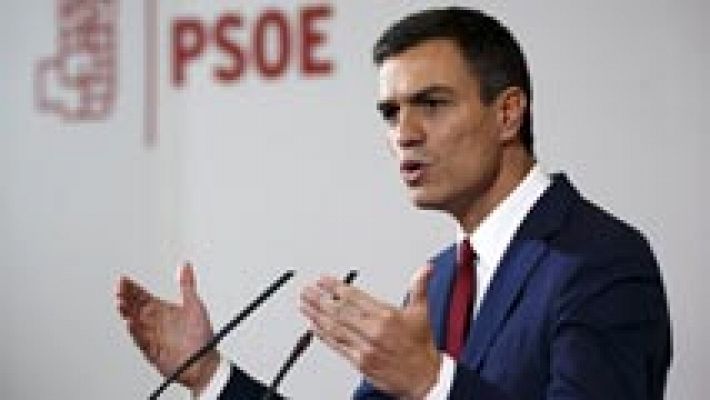 Telediario 1 - Los grupos de la oposición piden una respuesta política ante el desafío catalán