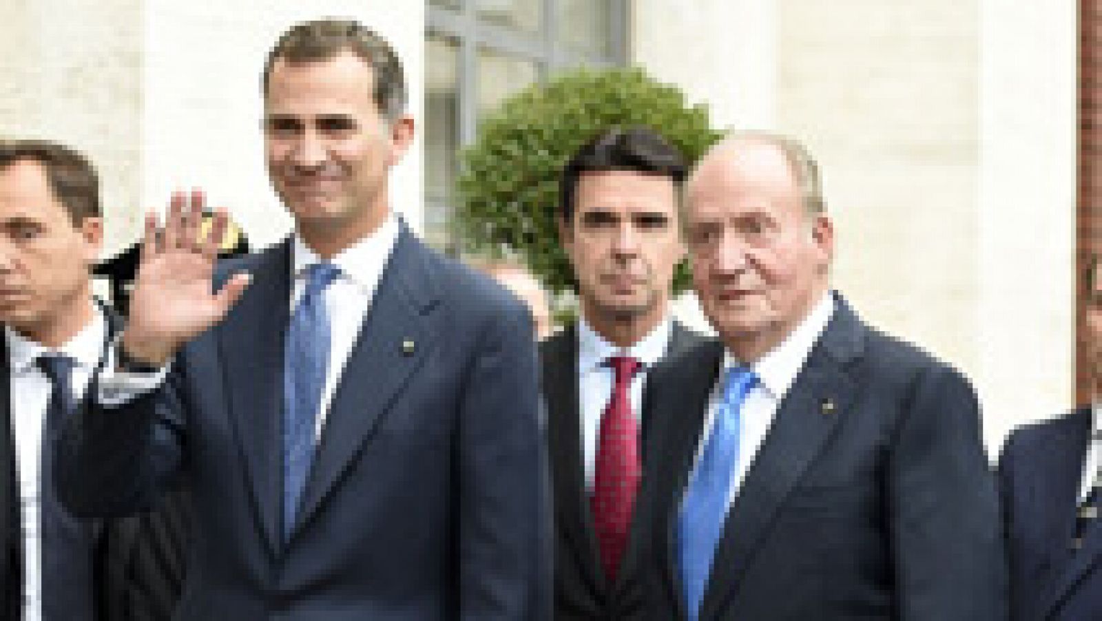 Telediario 1: Felipe VI anima a españoles, italianos y portugueses a liderar la innovación en UE | RTVE Play