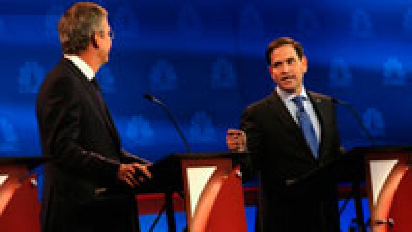 Telediario 1: Rubio despunta y Bush cae en el tercer debate republicano | RTVE Play