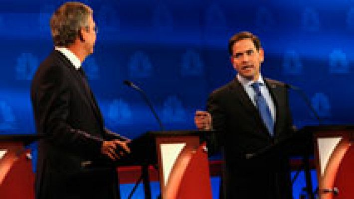 Rubio despunta y Bush cae en el tercer debate republicano