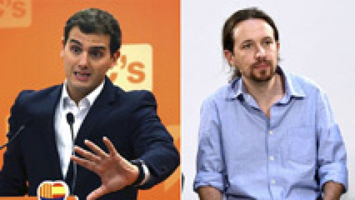 Rajoy recibirá en la Moncloa a Albert Rivera y a Pablo Iglesias para hablar de Cataluña