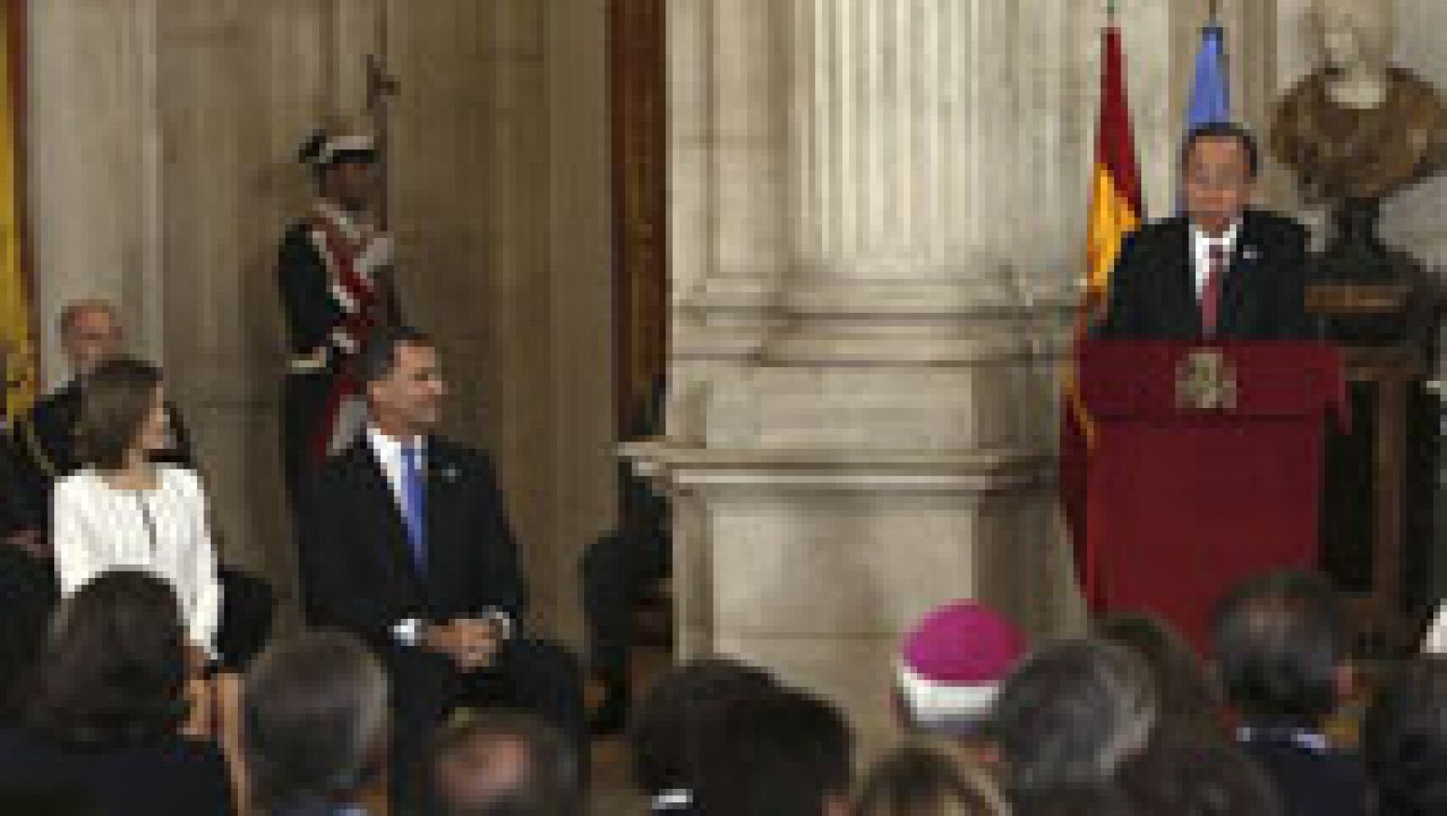 Telediario 1: Rajoy advierte ante Ban Ki-moon de que las "ensoñaciones" de Artur Mas no caben en la ONU | RTVE Play