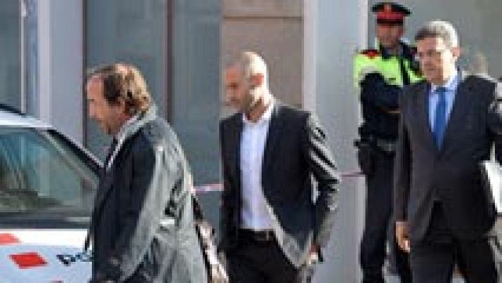 Telediario 1 - Mascherano admite ante la jueza haber defraudado 1,5 millones