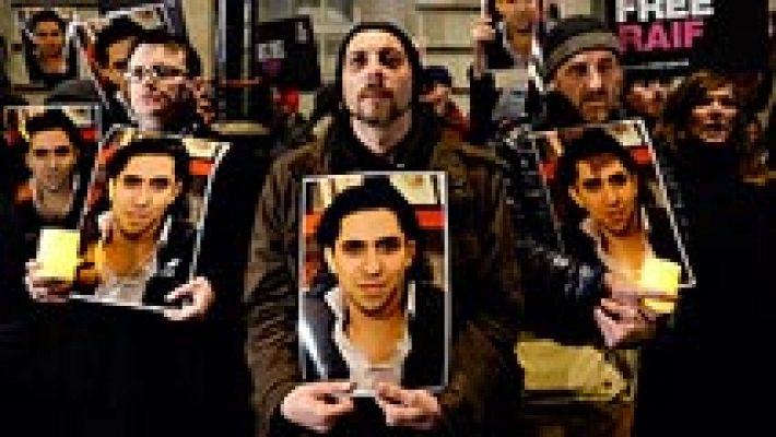 Telediario 1 - El bloguero saudí Raif Badawi gana el premio Sájarov a la Libertad de Conciencia del Parlamento Europeo