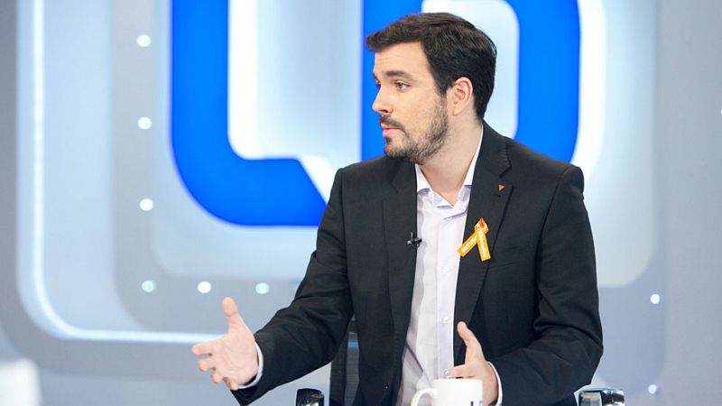 Garzón acusa a Rajoy de "improvisar" en su ronda de contactos con los líderes para hablar de Cataluña