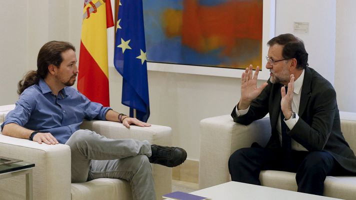 Informativo 24h - Iglesias insiste en el referéndum en Cataluña y acusa a PP, PSOE y C's de crear un nuevo "frente inmovilista"