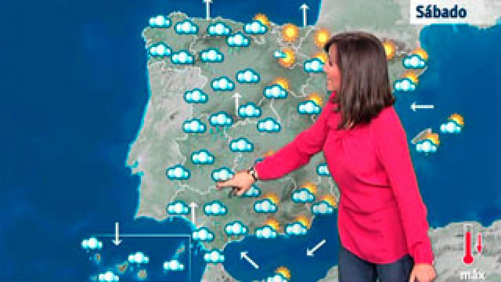 El tiempo: Lluvia en Canarias, Cádiz y Sistema Central, con viento en G | RTVE Play