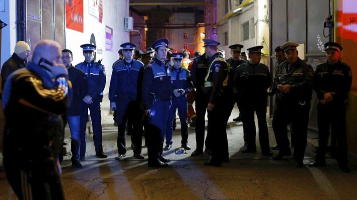 Telediario 1 - 27 muertos y más de 180 heridos por un incendio en una discoteca en Bucarest