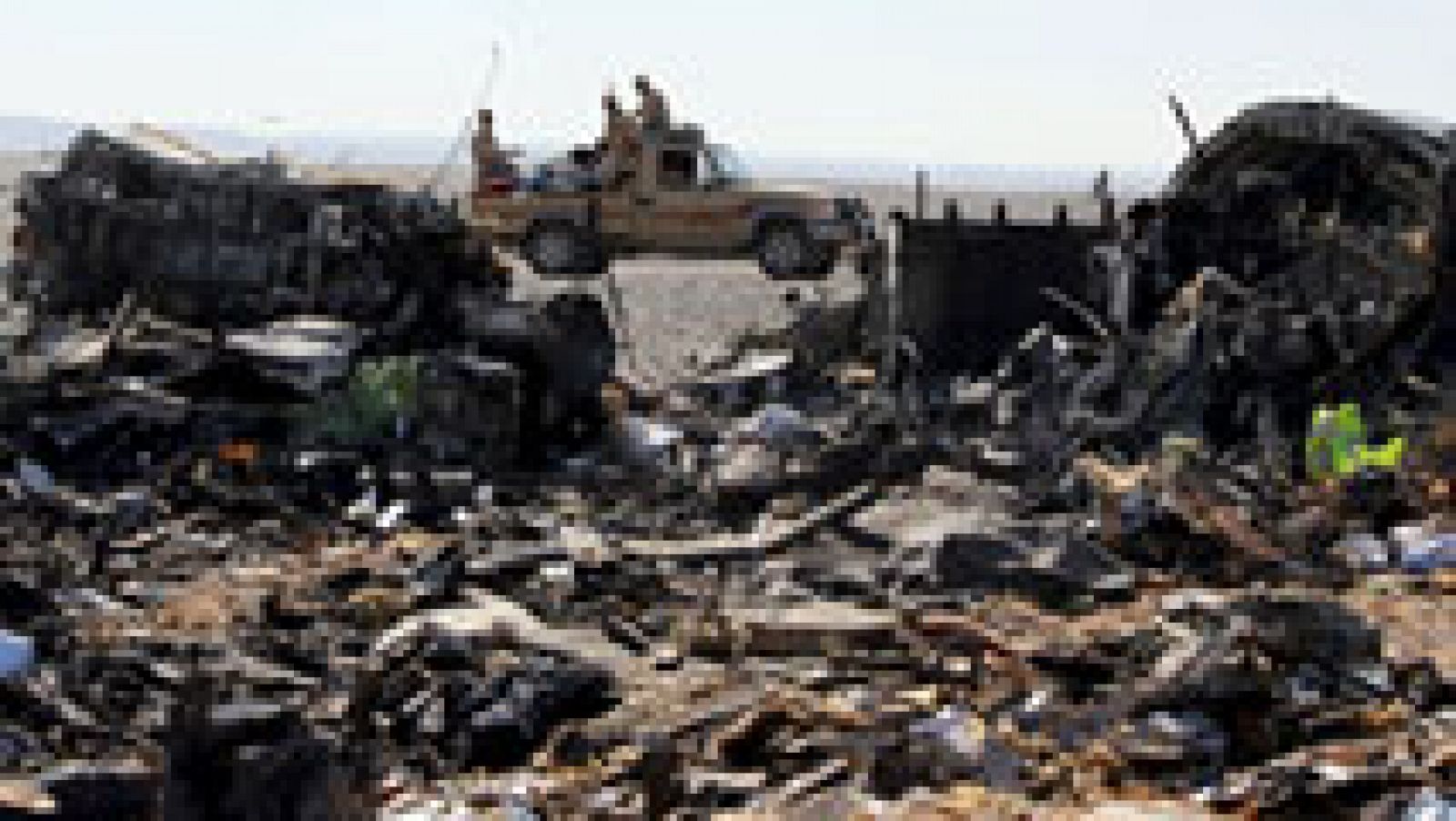 El avión ruso accidentado en Egipto se habría destruido en el aire
