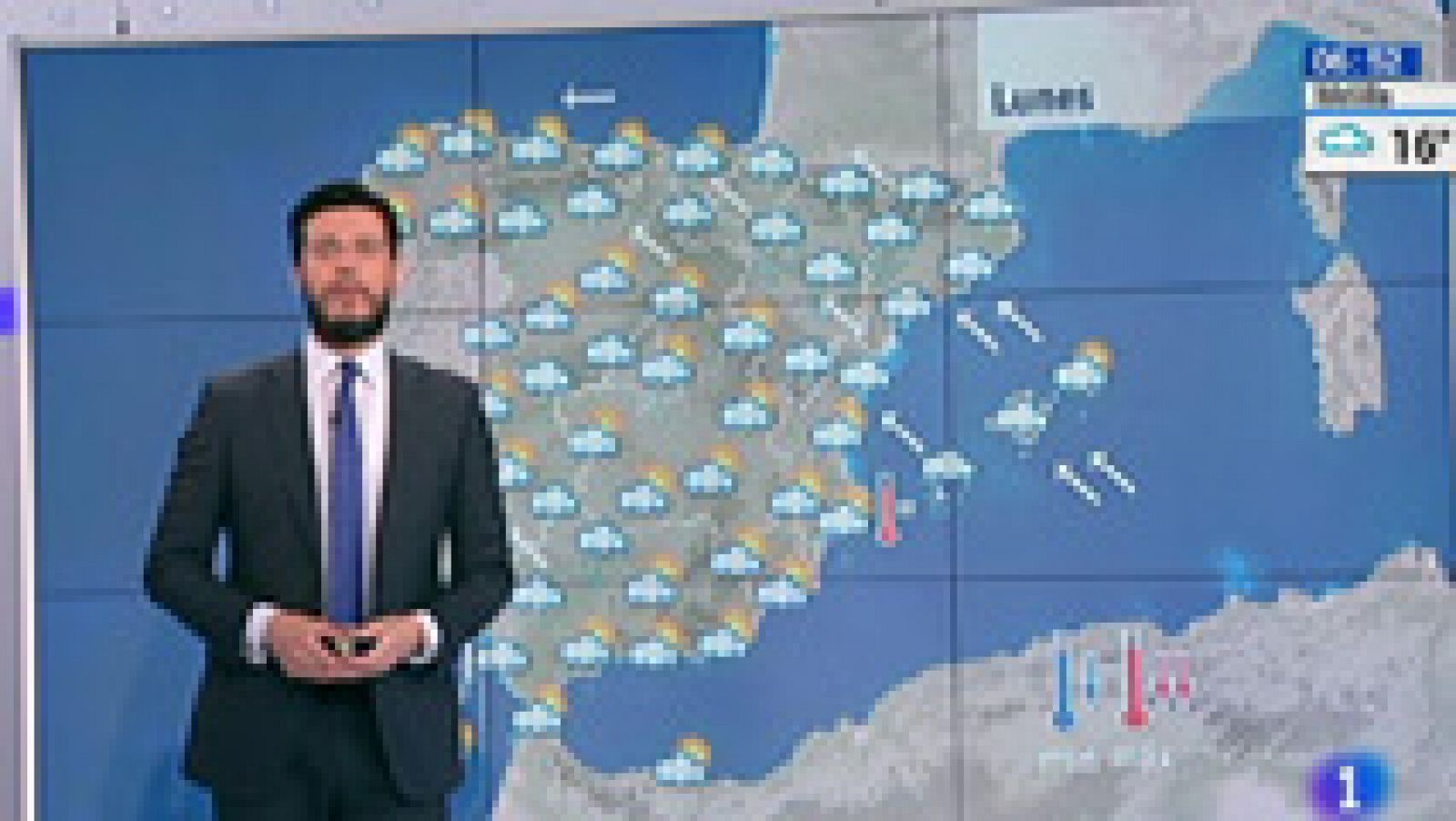 El tiempo: Fuerte temporal de lluvia y viento en toda la península | RTVE Play