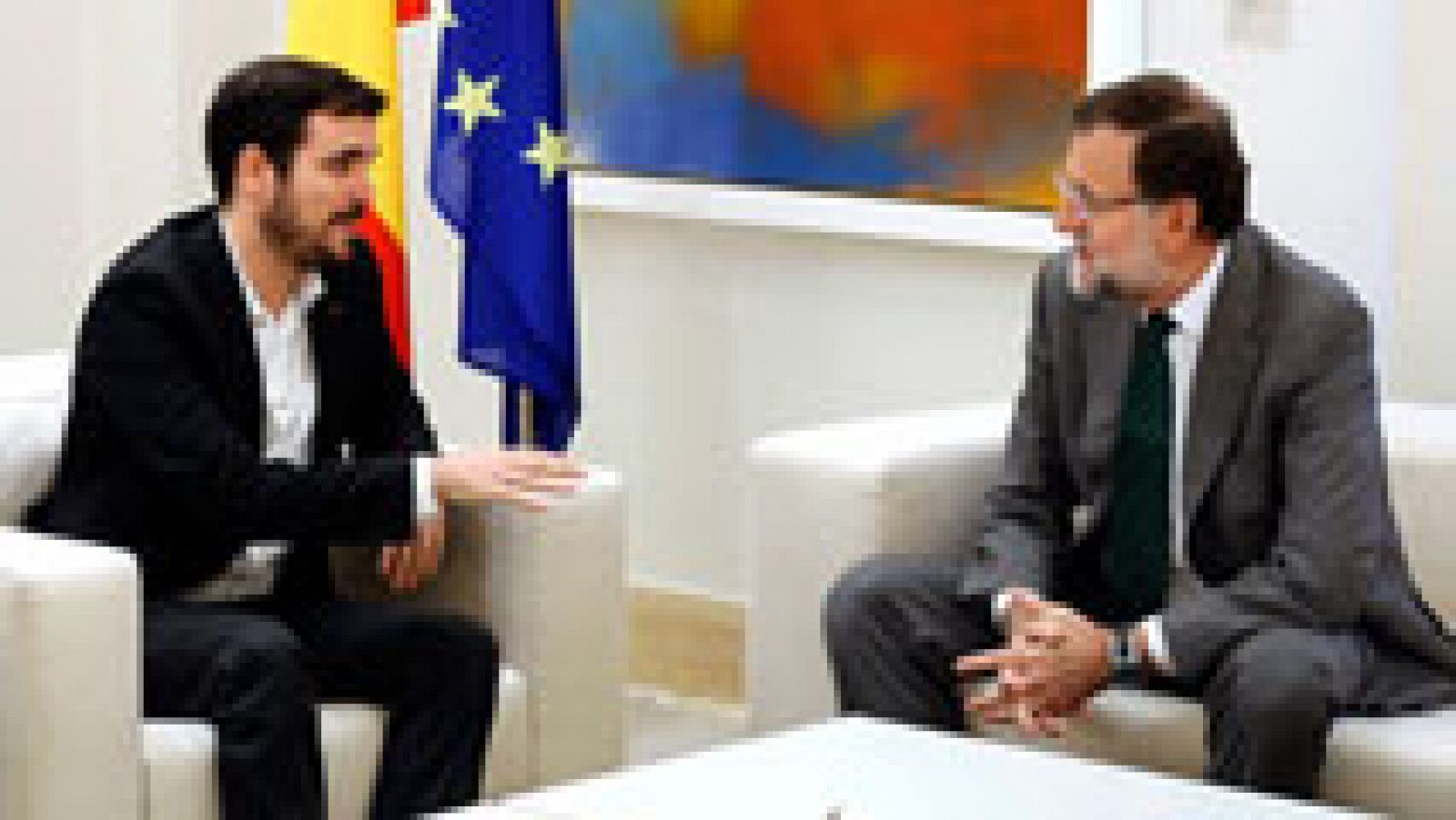 Garzón, sobre el pacto por la unidad de España: "no vamos a participar en este teatro"