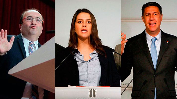 Telediario 1 - C's, PSC y PP no dan validez a la Junta de Portavoces