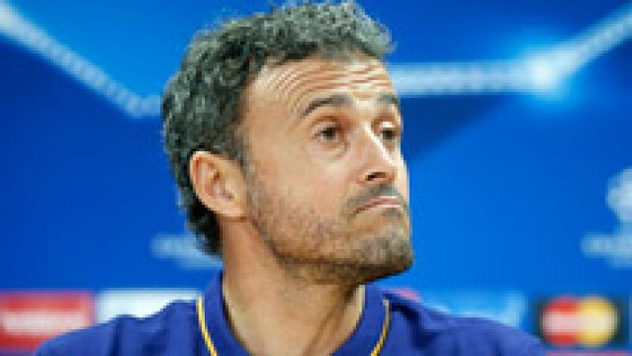 Luis Enrique: "El objetivo es ser primeros de grupo"