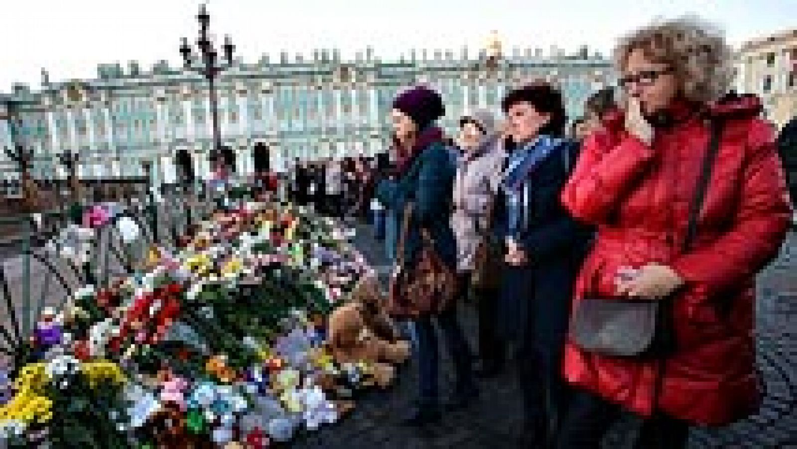 Telediario 1: San Petersburgo llora a las víctimas del avión siniestrado en Egipto | RTVE Play