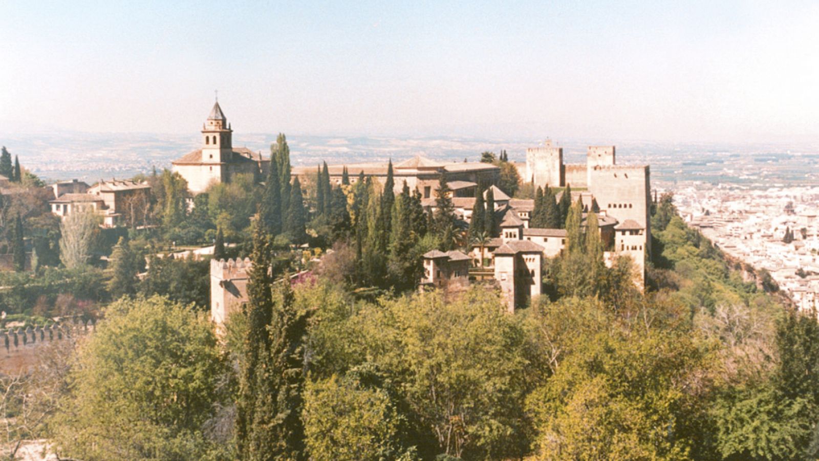 A vista de pájaro - Granada
