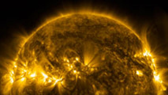 Arte termonuclear: la NASA hace público un vídeo del Sol en 4K