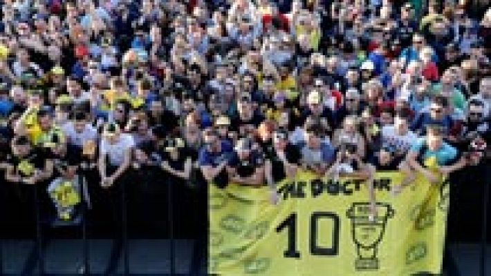 Telediario 1 - Más de 250.000 personas pasarán por el GP de Valencia el fin de semana