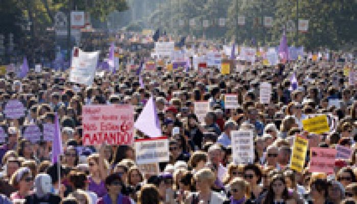 Gran movilización nacional contra las violencias machistas