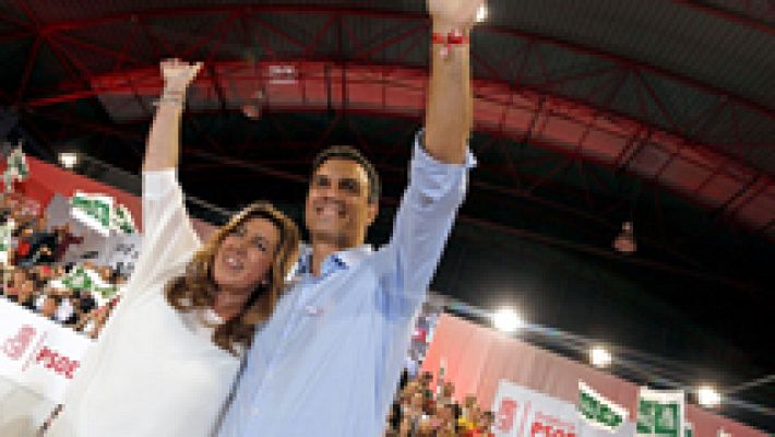 Sánchez acusa a Rajoy de permitir que el secesionismo "suba como la espuma" por su "inmovilismo"