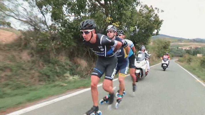 Patinaje sobre ruedas - Maratón Inter. Pamplona-Puente La Reina
