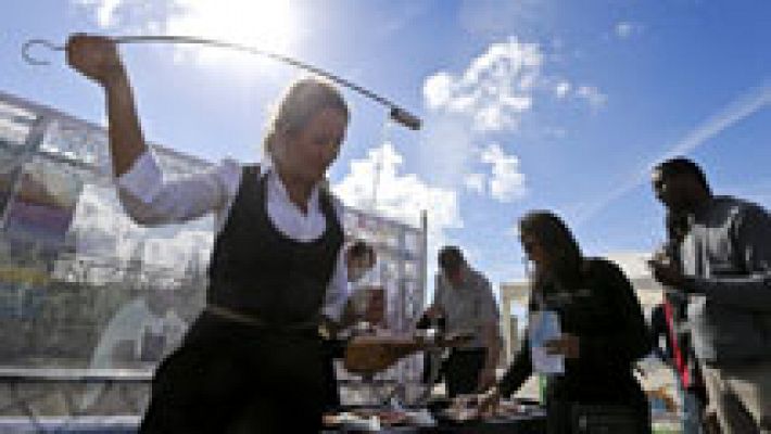 Telediario 1 - Día Europeo del Enoturismo