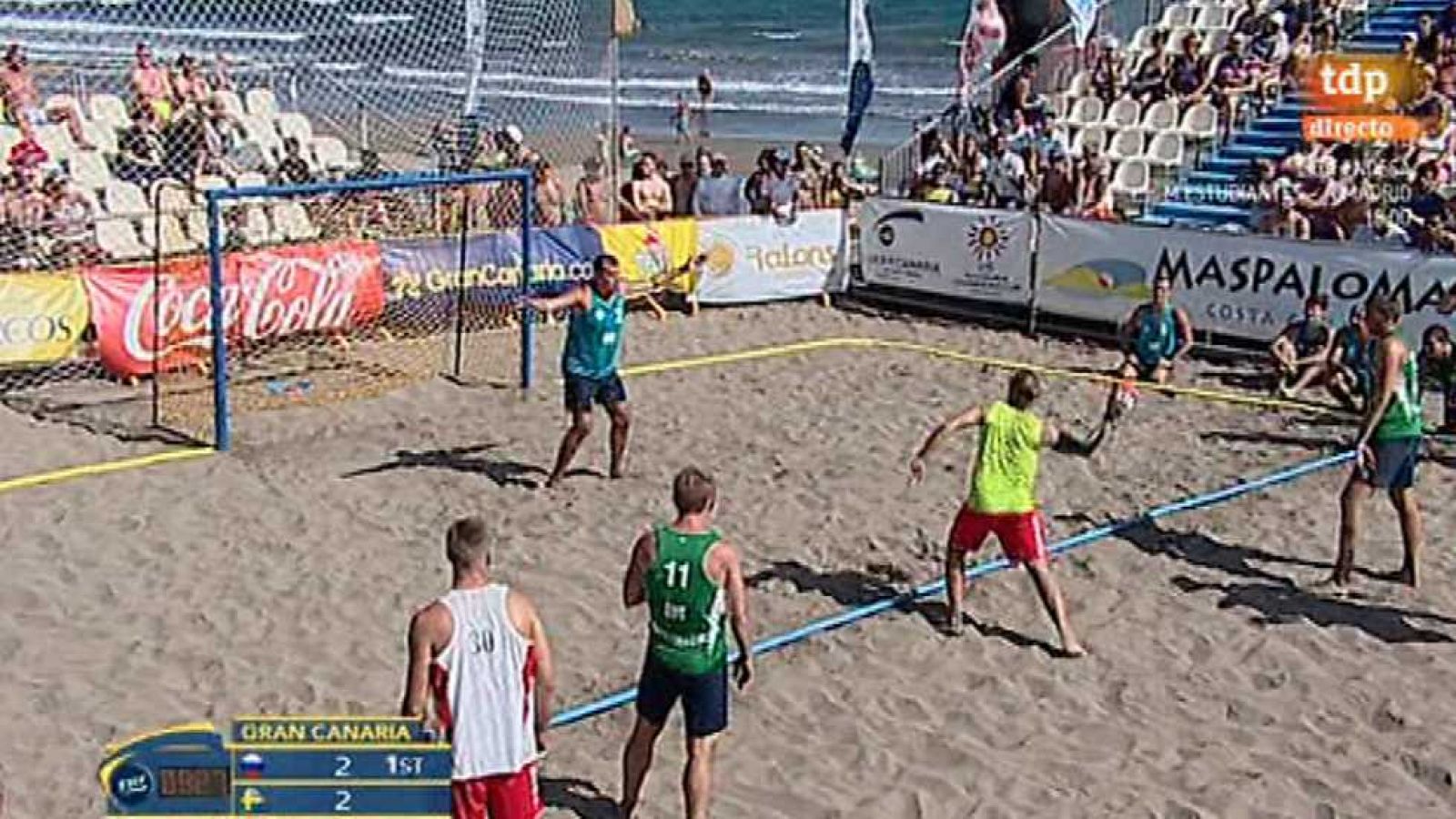 Balonmano Playa - Copa de Europa de Clubes. Final Masculina: Rusia-Suecia