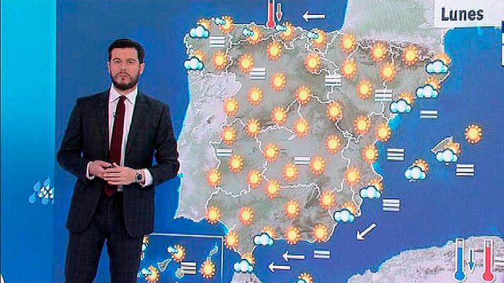 El tiempo - Tiempo estable y temperaturas altas en toda la Península