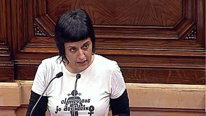 Informativo 24h - Las CUP defienden la moción como "acto de ruptura"