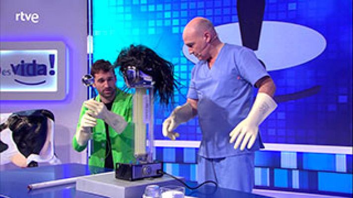  - Un experimento de pelos de punta