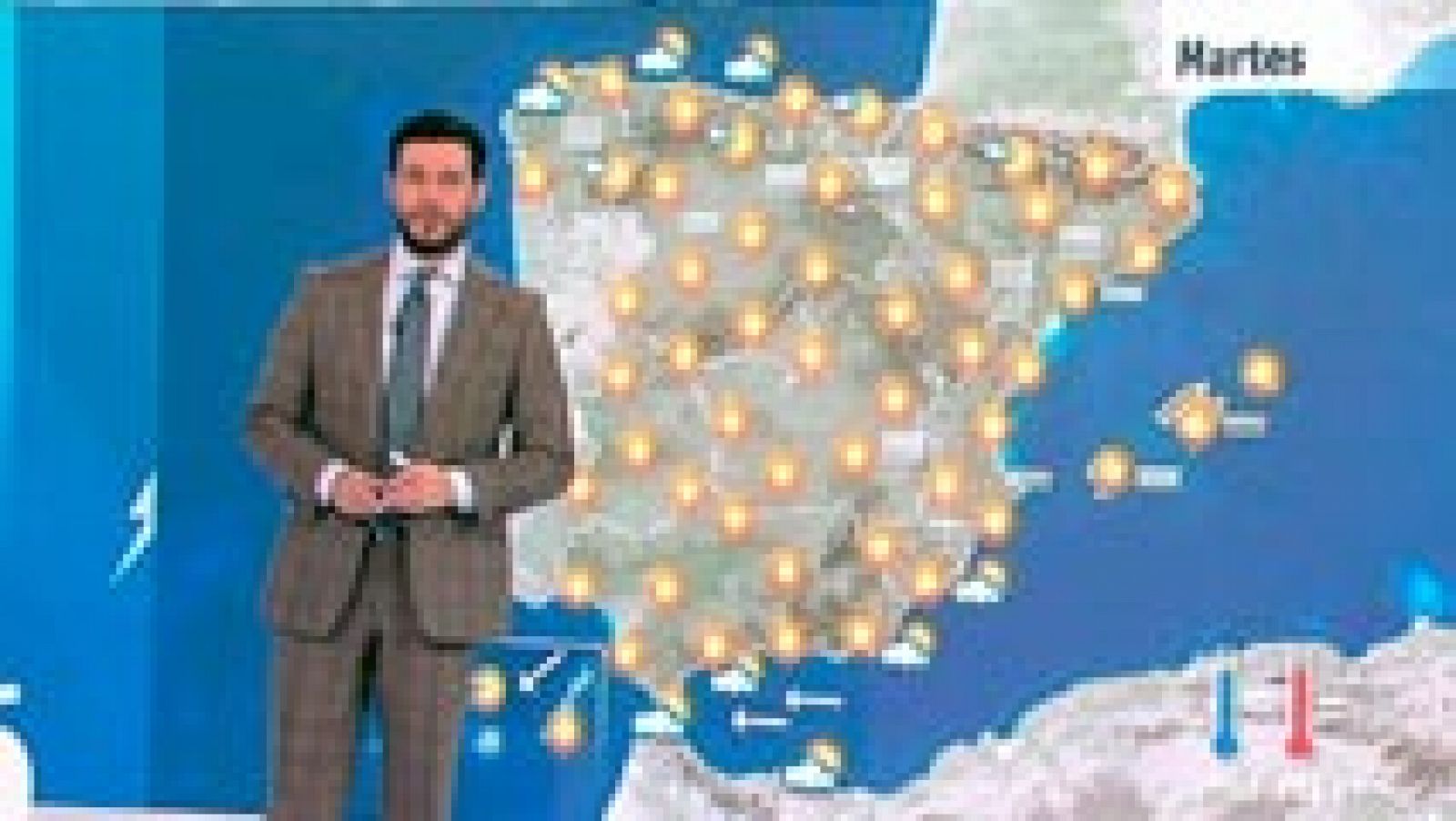 Tiempo estable y temperaturas altas, con nieblas a primera hora