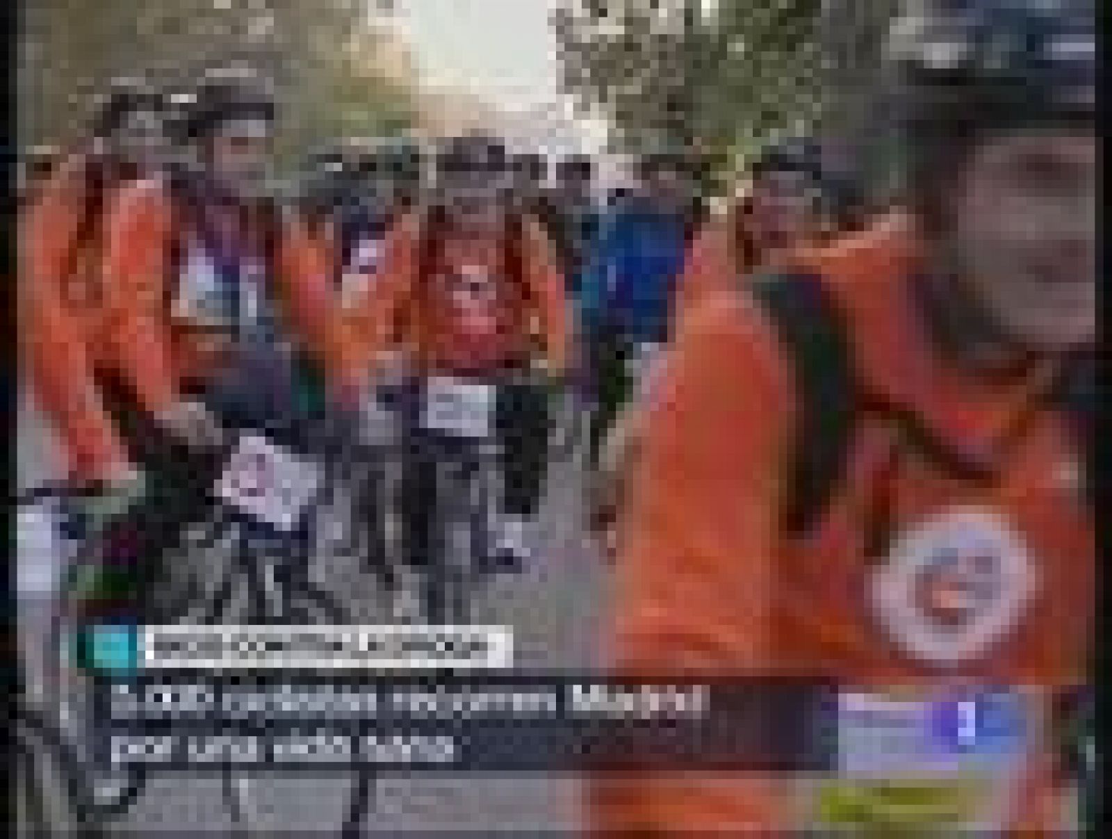  Más de 5.000 bicis toman Madrid para luchar contra las drogas