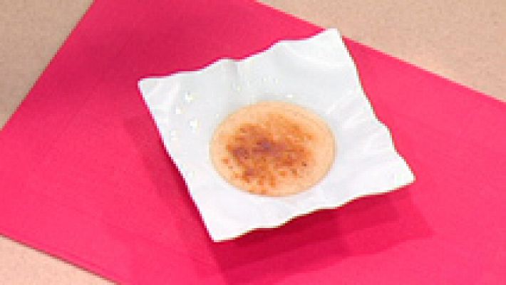Cocina con Sergio - Crema de pera caramelizada