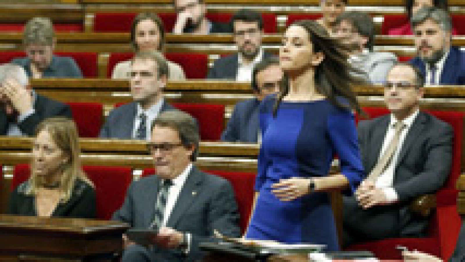 Arrimadas e Iceta dicen 'no' a Mas en la sesión de investidura - Informativo 24h | Ver